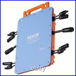 VEVOR Solar Grid Tie Micro Inverter Solar Micro Inverter 1200W Waterproof IP67