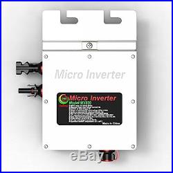 WV230 Waterproof Wide Voltage Inverters Solar Grid-tie Micro Power Inverter Pure