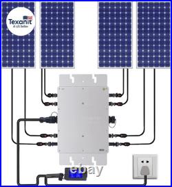 WVC-1200W MPPT Grid Tie Pure Sine Wave Dc to Ac Solar Grid Tie Micro Inverter