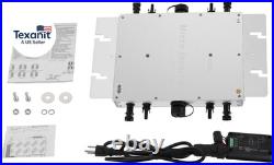 WVC-1200W MPPT Grid Tie Pure Sine Wave Dc to Ac Solar Grid Tie Micro Inverter