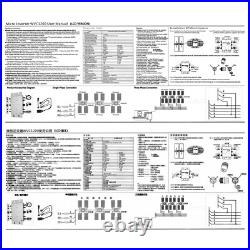 WVC-1200W MPPT Solar Micro Inverter Grid Tie Grid Pure Sine Wave Inverter DC/AC