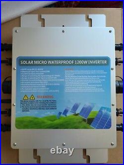 WVC 1200W Solar Micro waterproof inverter with AC-Interconnect cable 230v