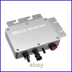 WVC 350W MPPT Solar Grid Tie Micro Inverter Waterproof 120V/220V 2.4G WIFI