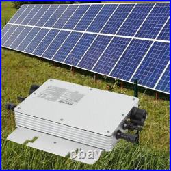 WVC 600W MPPT WIFI Solar PV Grid Tie Micro Inverter DC 22V-60V to AC110V 220V