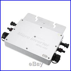 WVC-600W Micro Solar Inverter Converter Grid Tie Inverter IP65 for Solar Systems