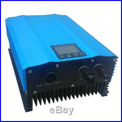 Waterproof 1200W grid tie inverter DC to AC 110v 220V pure sine wave home system
