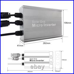 Wide Voltage Range Solar Grid Tie Micro Inverter for Various Solar Panels