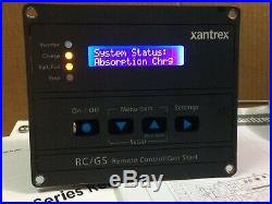 XANTREX RV SERIES RV3012GS 3000W INVERTER/CHARGER and RC/GS CONTROLLER NICE