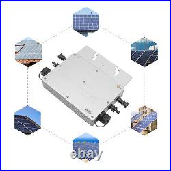XJ-WVC-700W IP65 Waterproof Grid Tie Inverter DC 22-50V to AC 120V Pure Sine