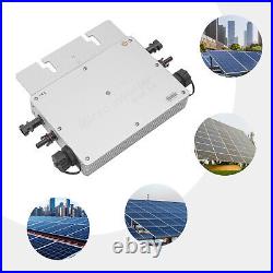 XJ-WVC-700W IP65 Waterproof Grid Tie Inverter DC 22-50V to AC 120V Pure Sine