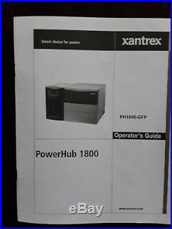 Xantrex PowerHub 1800-Watt Solar Inverter LED Display & Battery Box