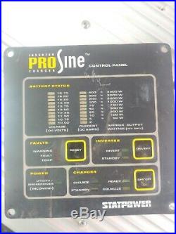 Xantrex Prosine Sine Wave Inverter / Charger 2000W 12V 120V RV-OEM 2.0/12