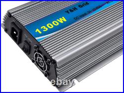 Y&H 1300W Grid Tie Inverter Stackable MPPT DC30-46V Solar Input AC110/120V Power