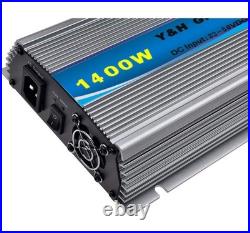 Y&H 1400W Grid Tie Inverter Stackable MPPT Pure Sine Wave DC30-45V Solar Input