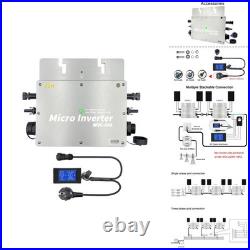 Y&H 600W Solar Grid Tie Micro Inverter AC Data Monitoring IP65 MPPT DC28-50V