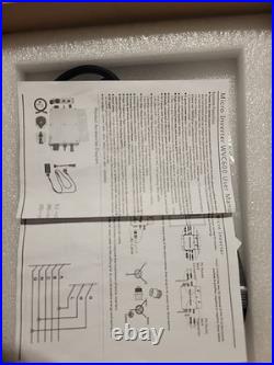 Y&H 600W Solar Grid Tie Micro Inverter with AC Data Monitoring Display Screen
