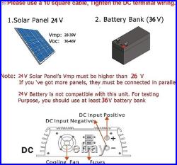 Y&H Grid Tie Inverter 600W Stackable DC30-55V PV Input AC110V MPPT Pure Sine