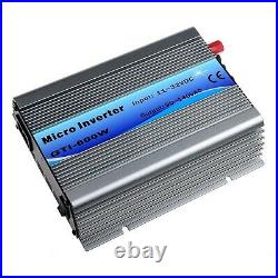 Y&H Grid Tie Inverter 600W Stackable DCDC15-28V PV Input AC110V MPPT Pure Sin