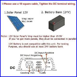 Y&H Grid Tie Inverter 600W Stackable DCDC15-28V PV Input AC110V MPPT Pure Sin