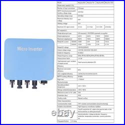 Yunseity Micro Inverter, 120V 230V Solar Grid Tie Inverter IP65 Waterproof, DC t