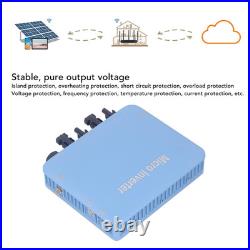 Yunseity Micro Inverter, 120V 230V Solar Grid Tie Inverter IP65 Waterproof, DC t