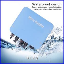 Yunseity Micro Inverter, 120V 230V Solar Grid Tie Inverter IP65 Waterproof, DC t